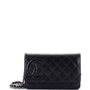Chanel Cambon Wallet On Chain Quilted #252789C24B